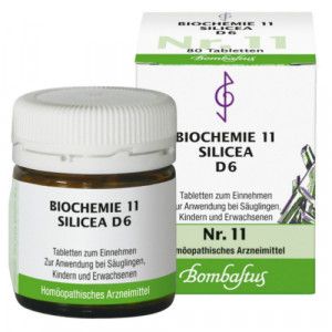 BIOCHEMIE 11 Silicea D 6 Tabletten