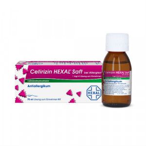 CETIRIZIN HEXAL Saft bei Allergien