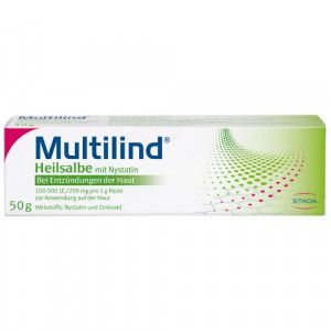 MULTILIND Heilsalbe m.Nystatin u.Zinkoxid