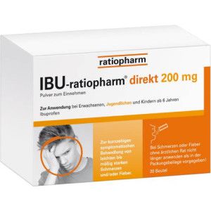 IBU-RATIOPHARM direkt 200 mg Pulver zum Einnehmen