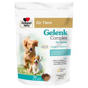 DOPPELHERZ für Tiere Gelenk Complex Chews f.Hunde